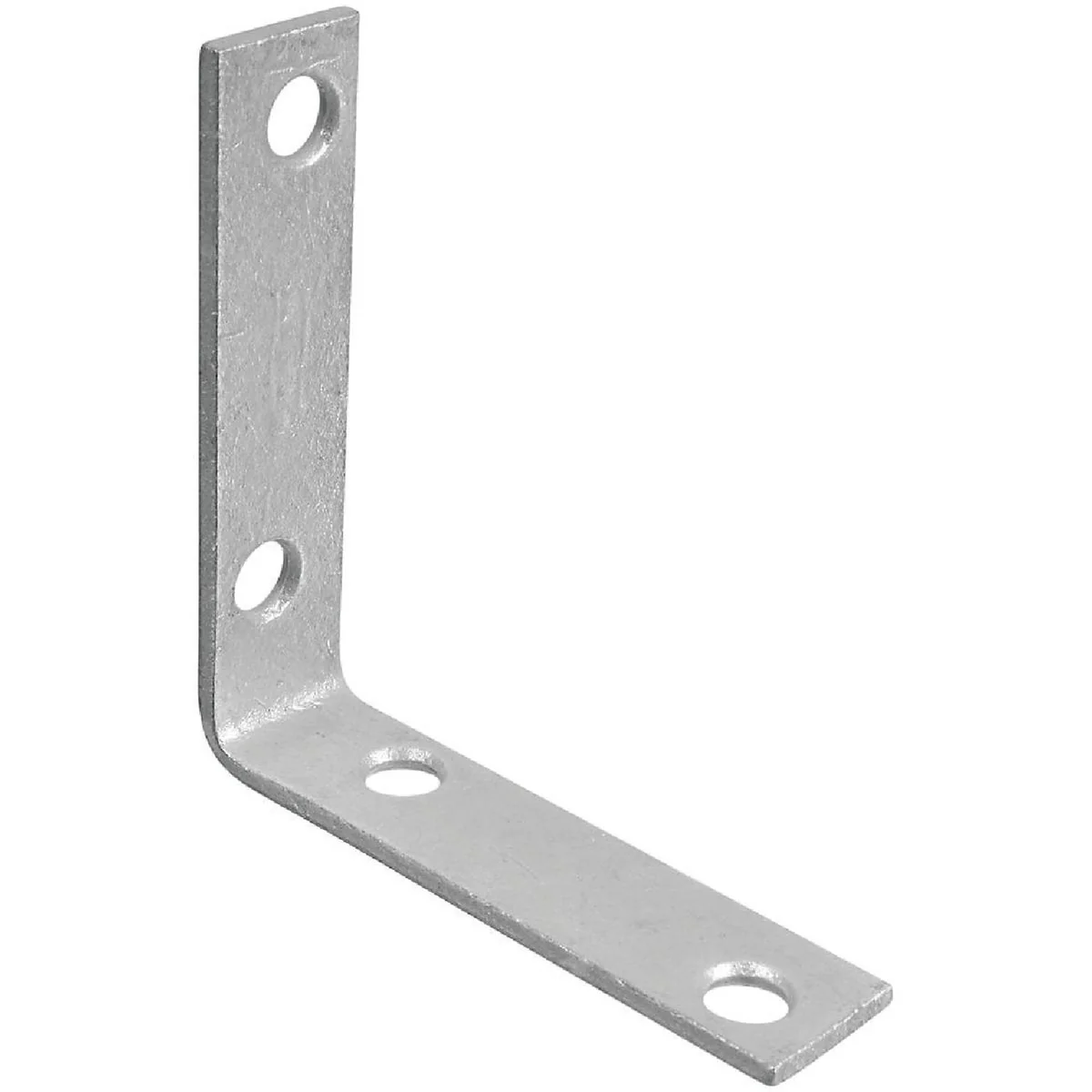 Contemporary National Catalog V115 2-1 2 In. x 5 8 In. Galvanized Steel Corner Brace 4-Count Functional
