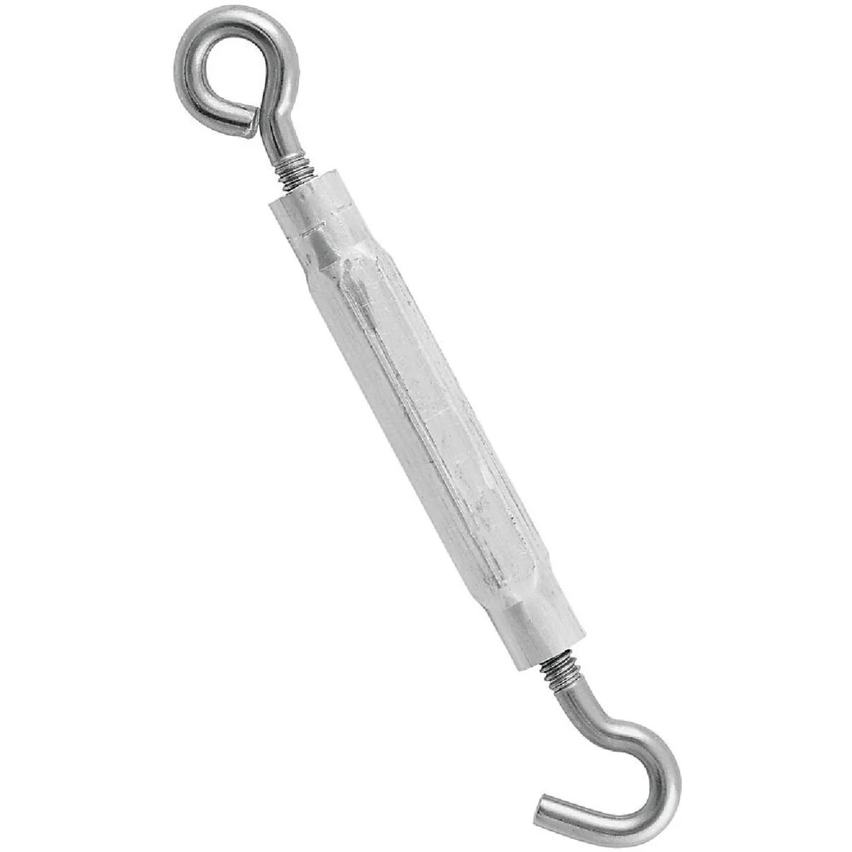 Fine National 3 16 In. x 5-1 2 In. Stainless Steel Hook Eye Turnbuckle Original Design
