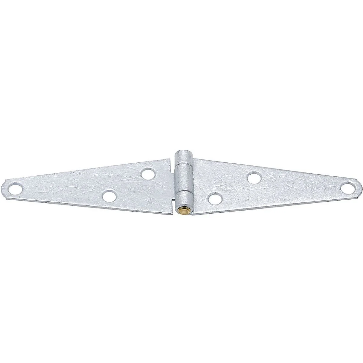 Traditional National 1.61 In. x 4 In. Galvanized Heavy-Duty Strap Hinge Environmentally Friendly