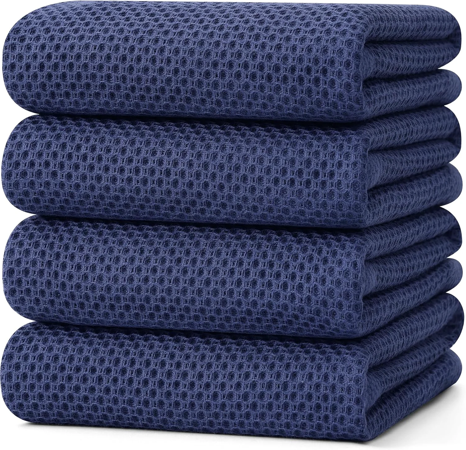 Stylish Premium Cotton Kitchen Towels 4-Pack Official