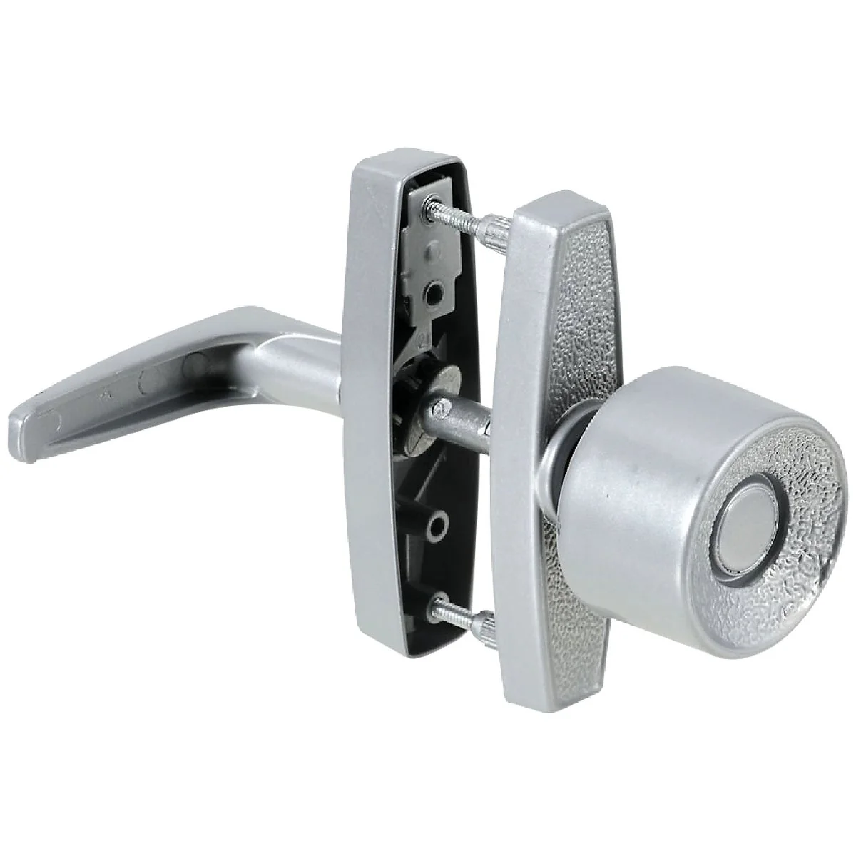 Artisan National Silver Knob Latch Organic