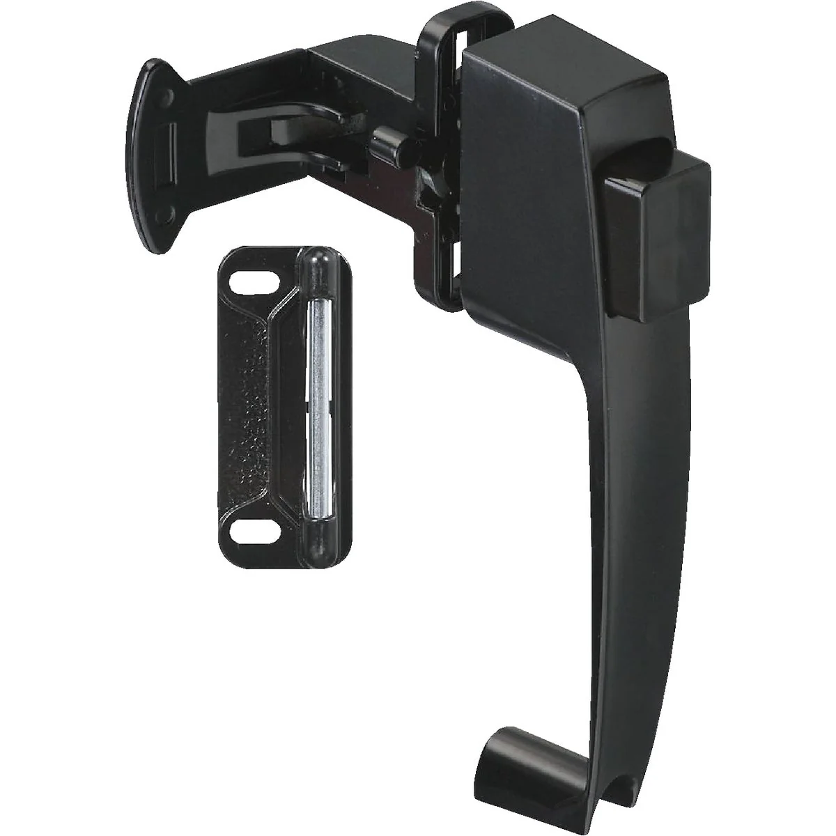 Official National Black Push Button Latch Genuine