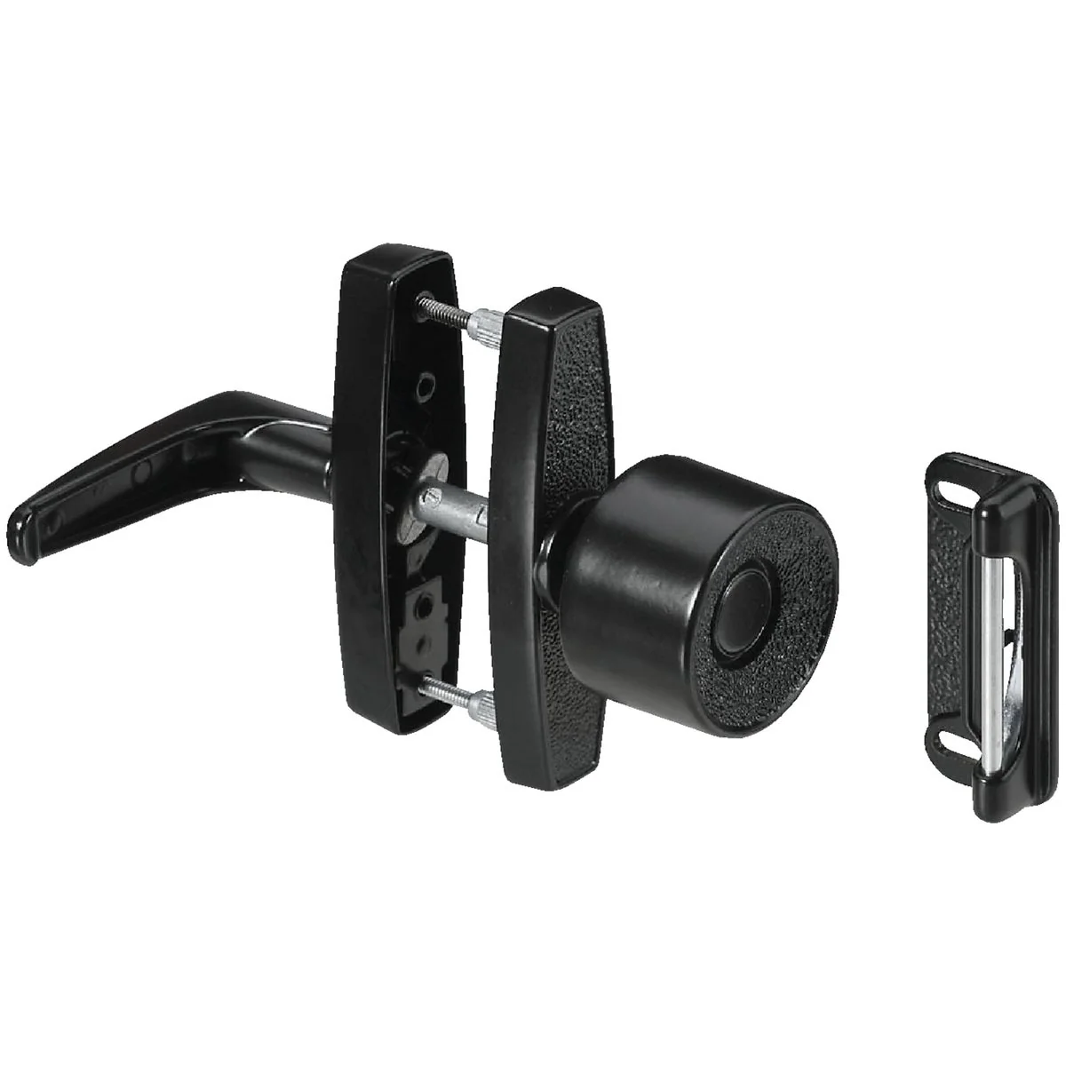 Carefully Designed National Black Knob Latch Refined