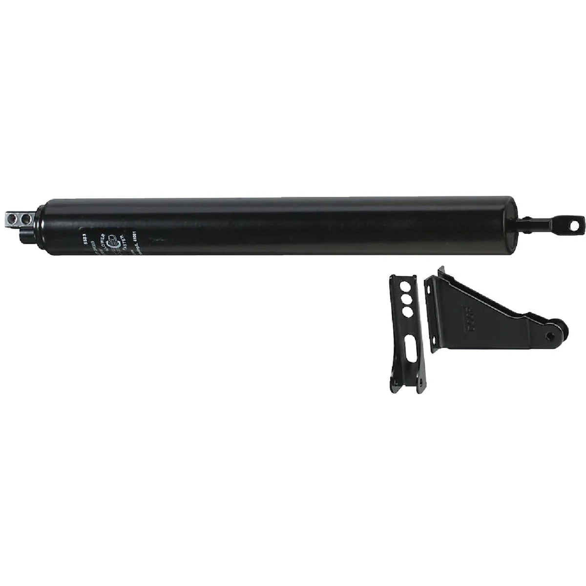 Clean National Black Storm or Screen Door Closer Carefully Designed