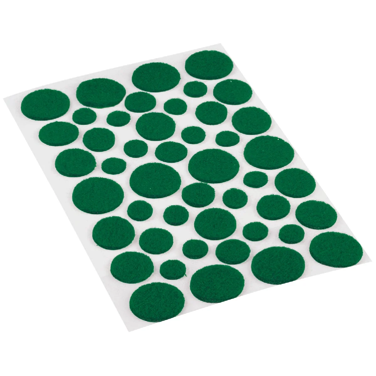 Exceptional Do it Assorted Green Light Duty Felt Pads 46-Count Next-Generation