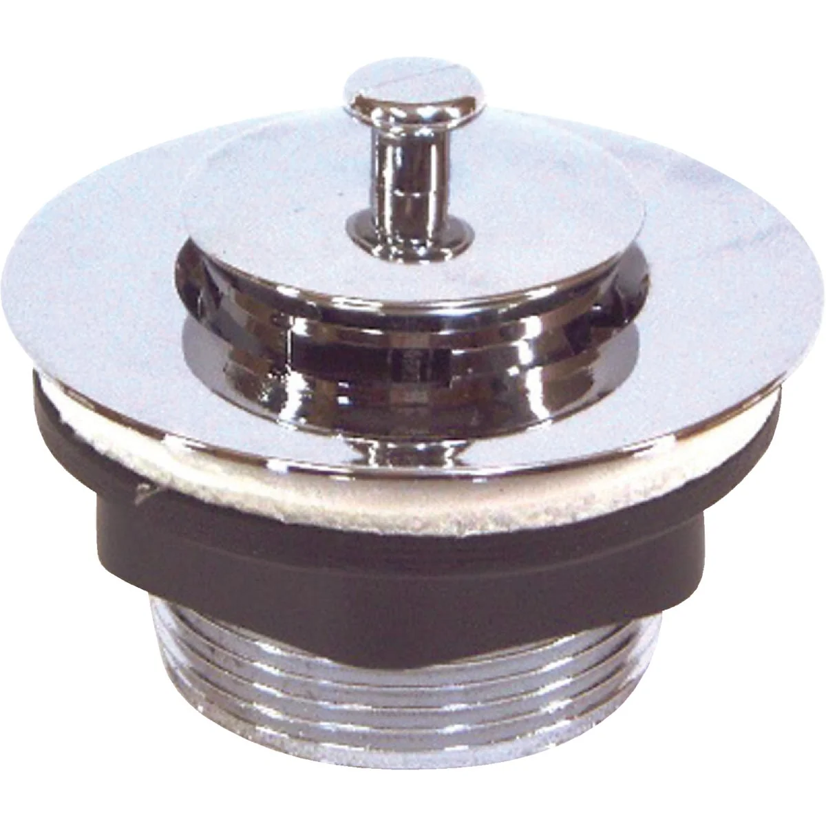 Lightweight United States Hardware 1-7 8 In. Chrome Finish Bathtub Drain Stopper for Mobile Homes Elite