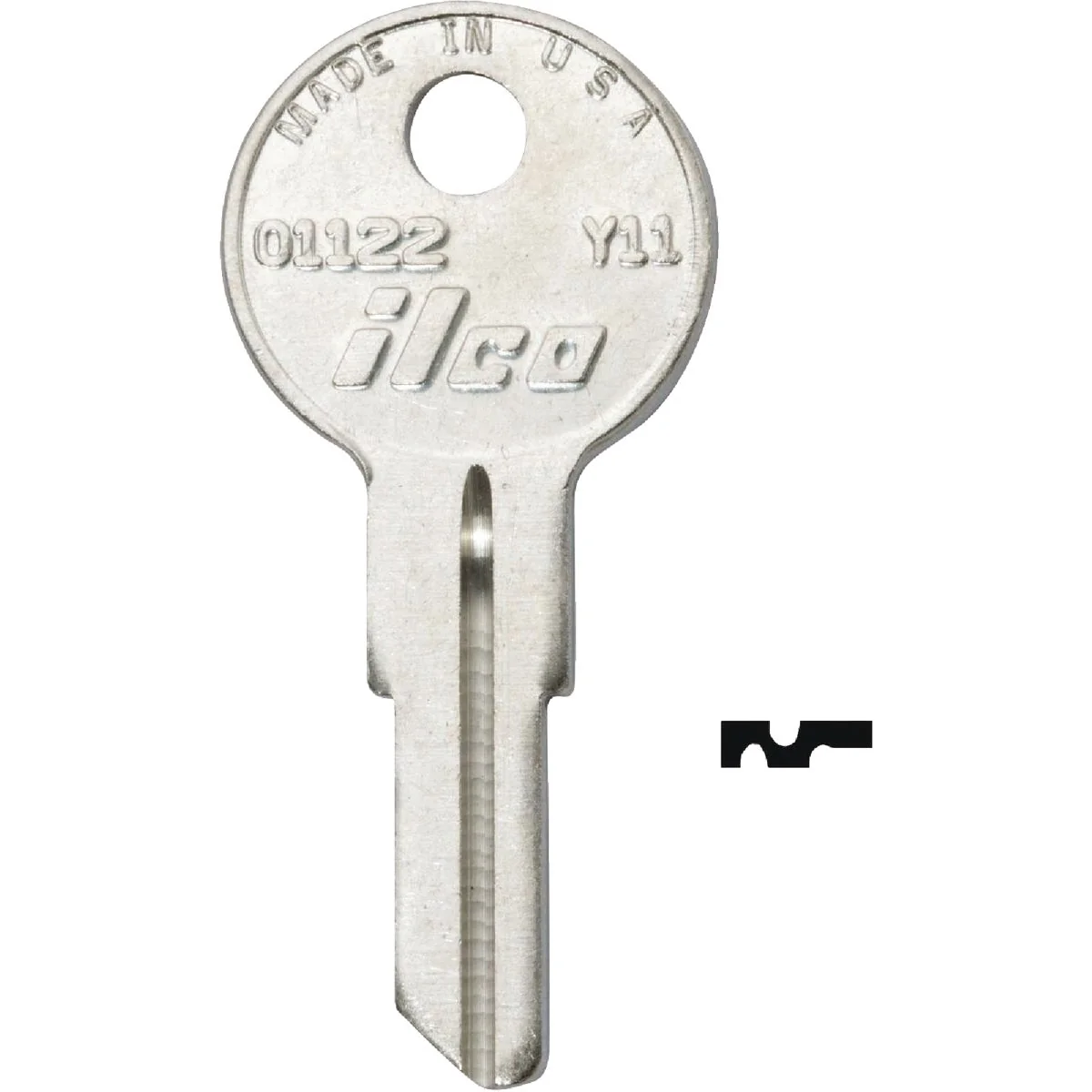 High-End ILCO Yale Lockset H7W Key Blank 10-Pack Trendy