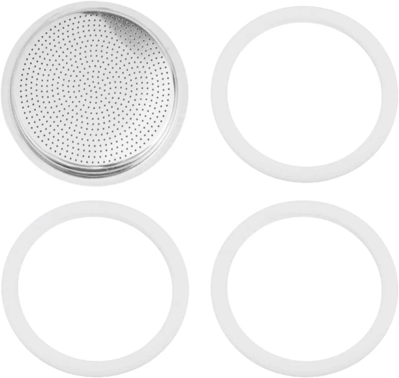 Sophisticated 2 3 6 9 12 Cup Gasket Filter For Stovetop Espresso Coffee Makers Rubber Seal For Stove Top Coffee Maker Moka Pot Silicone Gasket Seals Eco-Friendly