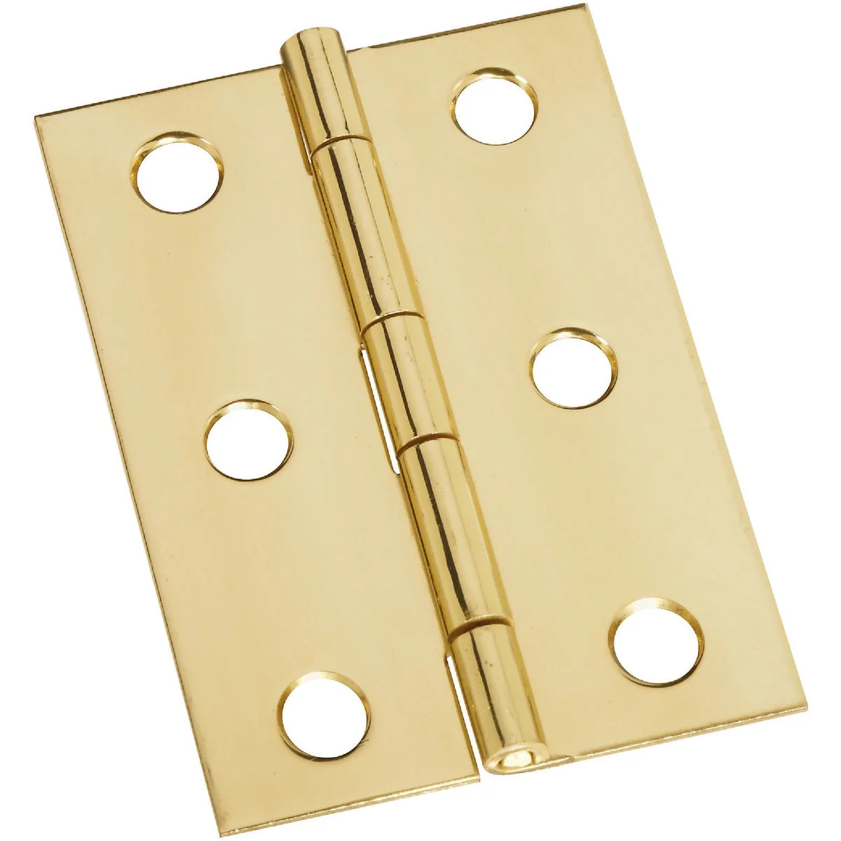 Modern National 1-3 4 In. x 2-1 2 In. Brass Medium Decorative Hinge 2-Pack Verified