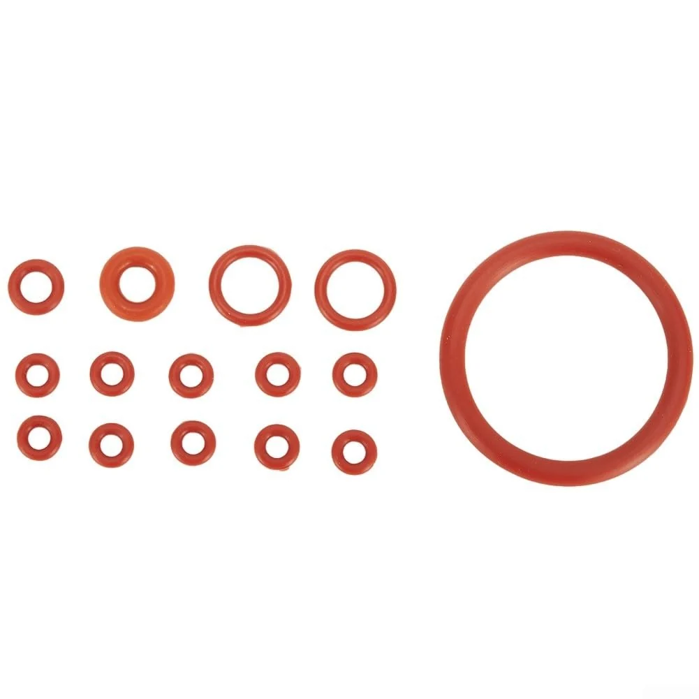 Fashionable Silicone O-Ring Seal Gasket Set for Coffee Machine Maintenance 15 Pieces Kit for Saeco for Gaggia Espresso Maker Repair Effective