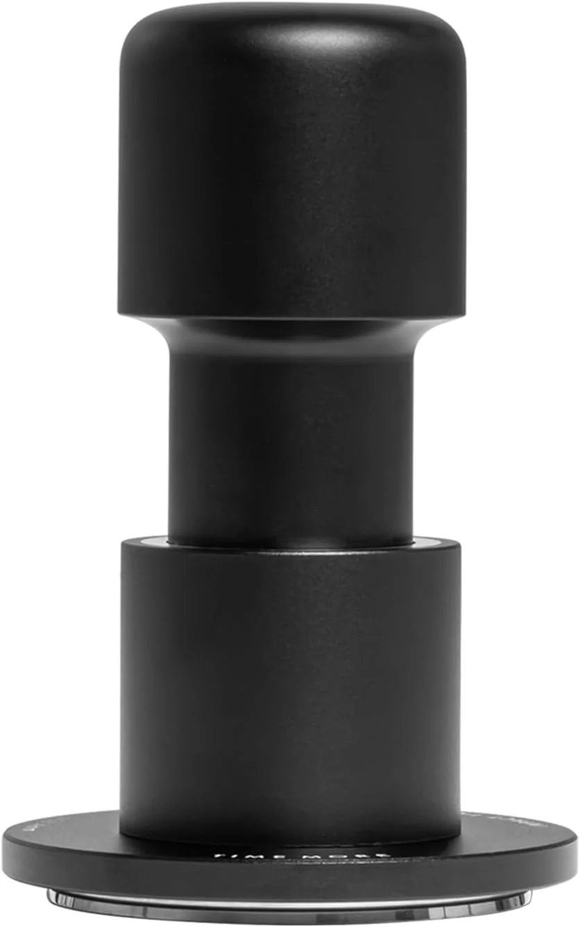 Next-Generation Timemore 58mm Espresso Tamper - Stainless Steel Aluminum Impulse Impact Coffee Accessories with Sound Feedback for Barista Sustainable