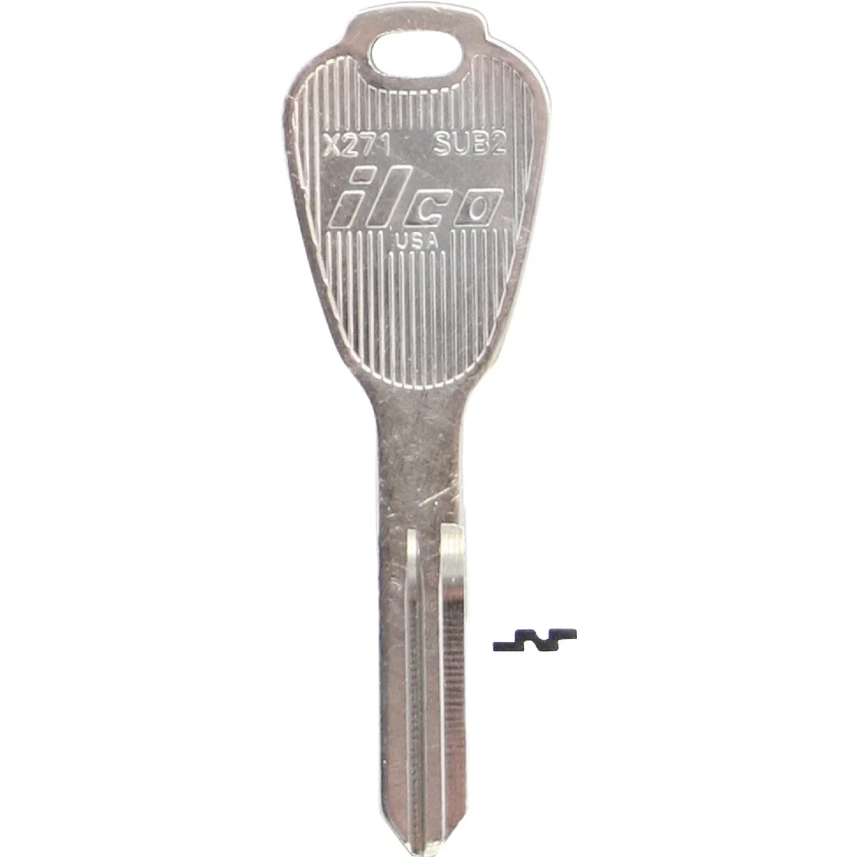 High-Quality ILCO Subaru Nickel Plated Automotive Key SUB2 10-Pack Unique