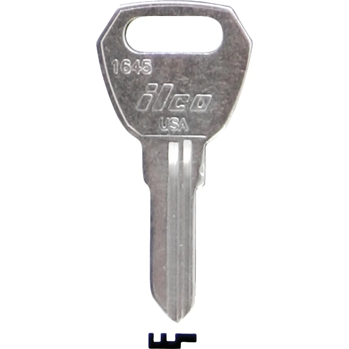 User-Friendly ILCO Fulton Nickel Plated Hitch Key 10-Pack Flexible