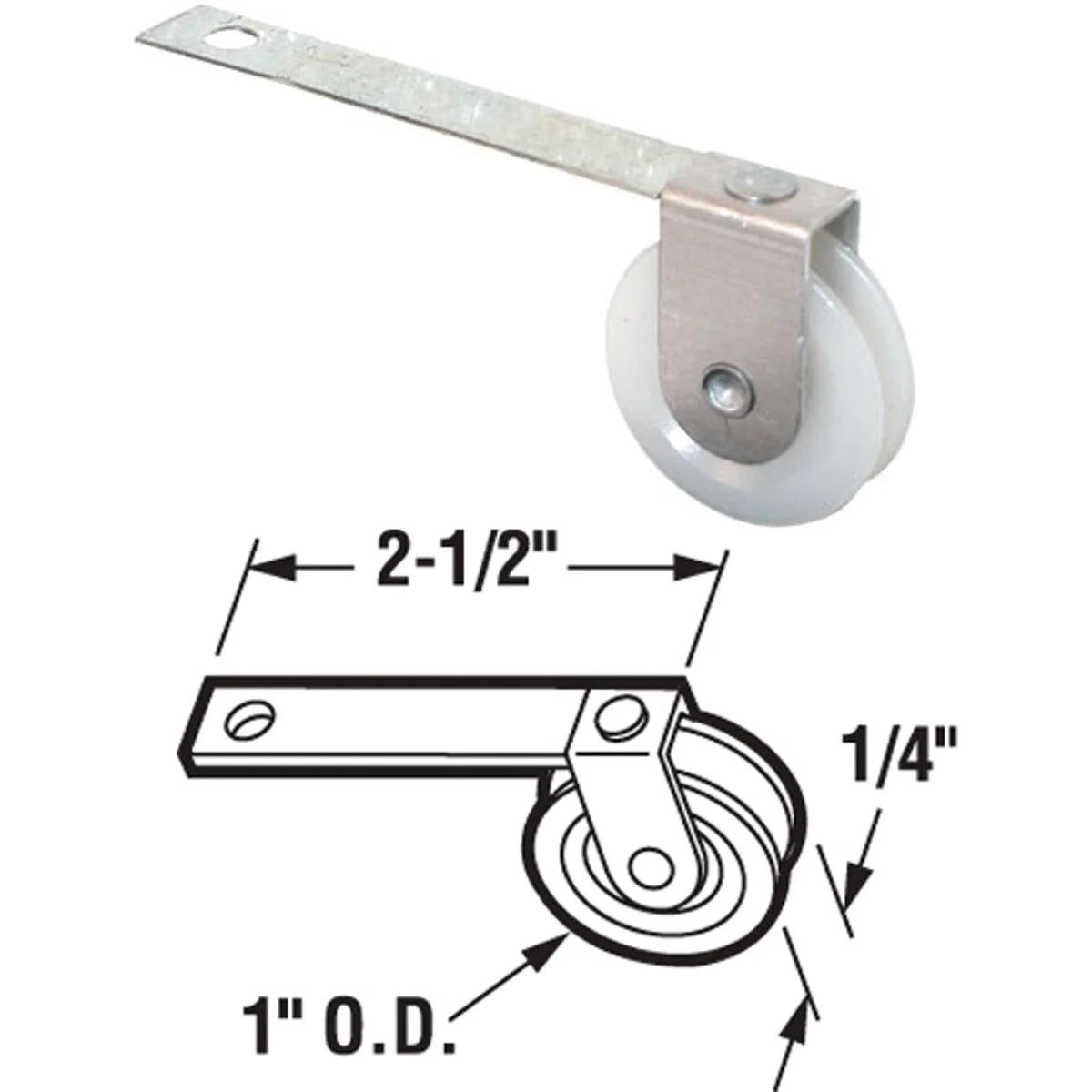 Fashionable Prime-Line Flat Screen Door Tension Spring with Roller 2-Pack Next-Generation