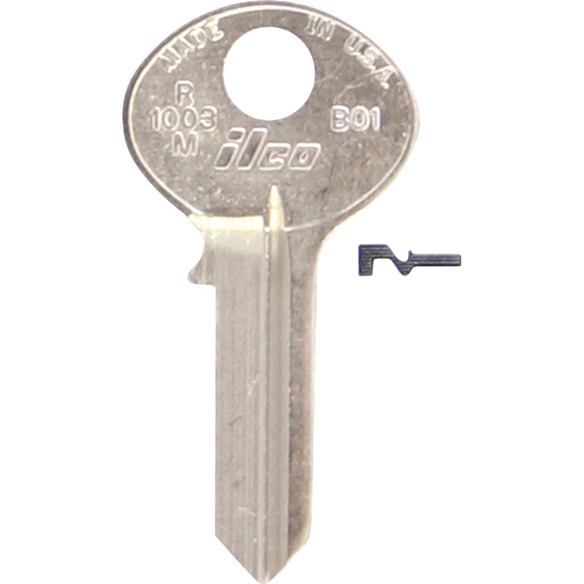 Innovative Bilco Bommer Nickel Plated Mailbox Key 10-Pack High-End