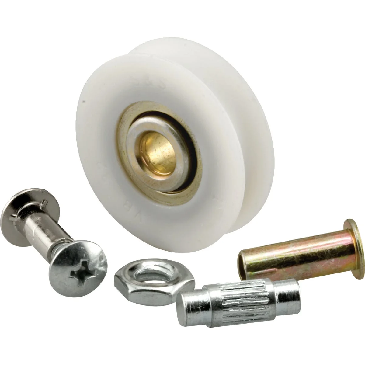 Genuine Prime-Line 1-1 4 In. Nylon Sliding Door Roller Set 2 Count Artisan