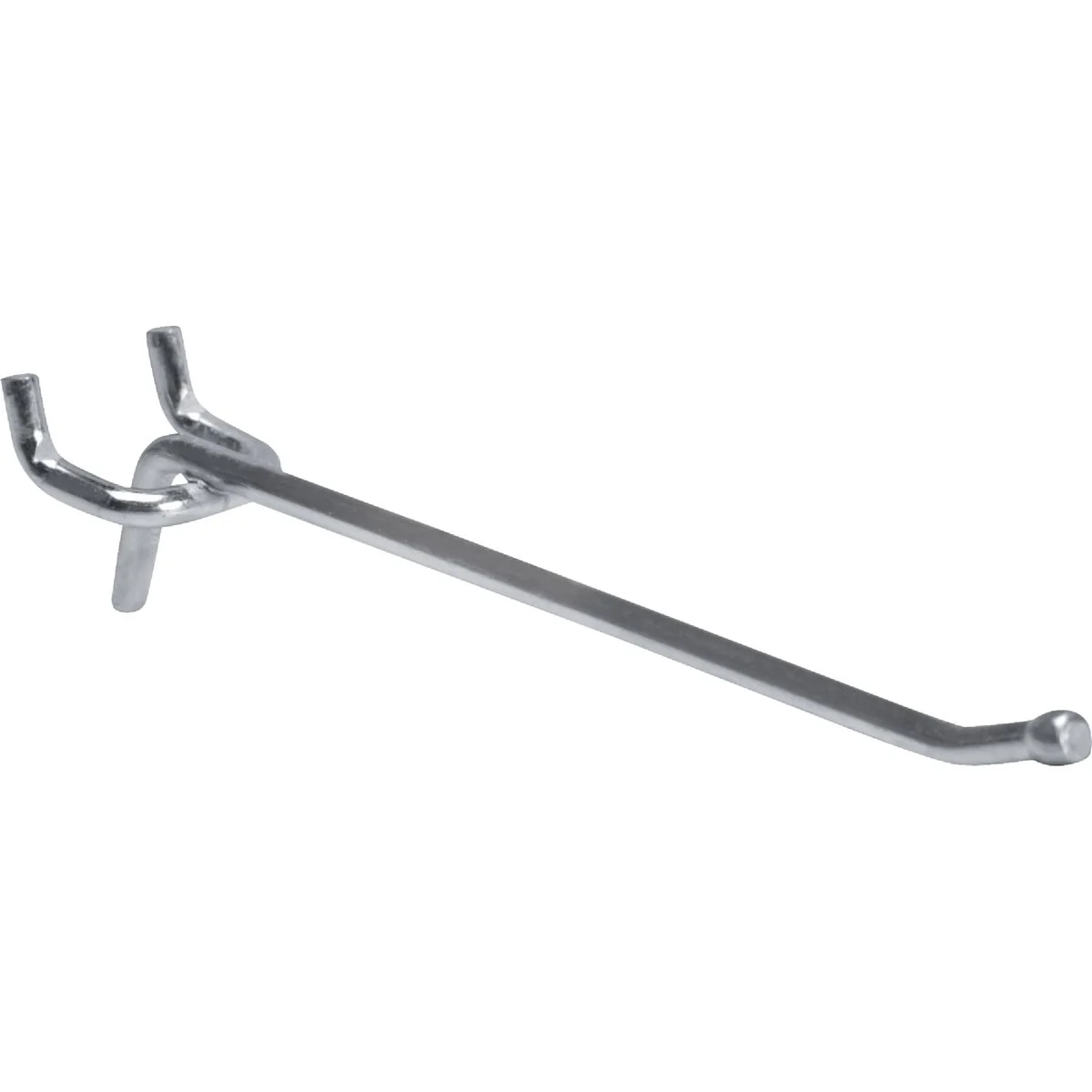 Natural 4 In. Ball Tip End Straight Pegboard Hook Pure