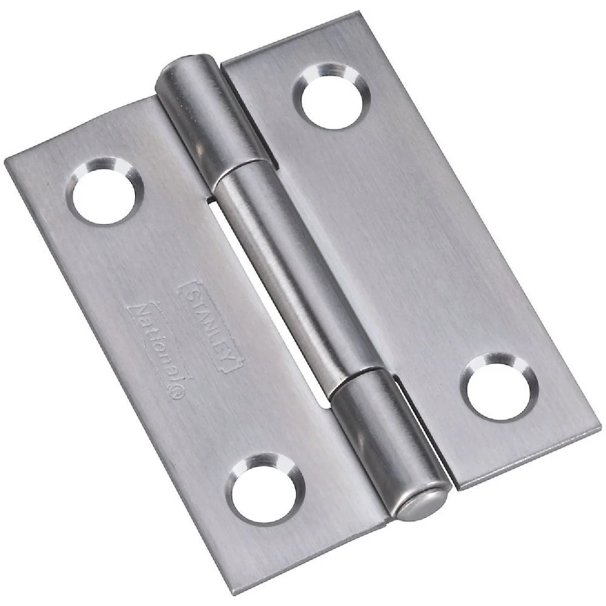 Luxury National 2 In. Stainless Steel Narrow Tight-Pin Hinge 2-Pack Powerful