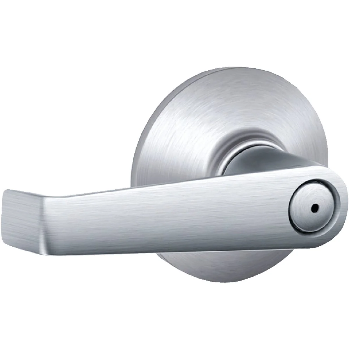 Recyclable Schlage Satin Chrome Elan Privacy Door Lever Clean