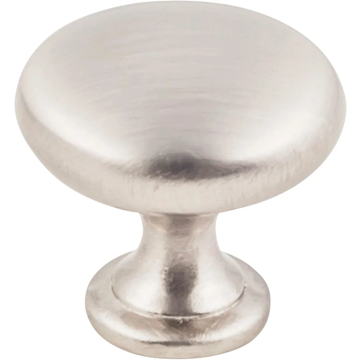 Fast KasaWare 1-3 16 In. Dia. Satin Nickel Cabinet Knob 10-Pack Pure