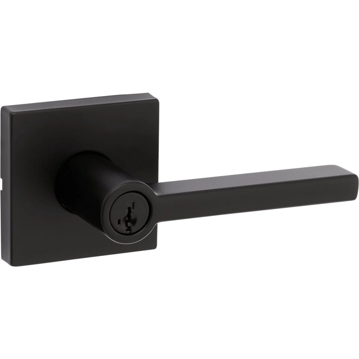 Comfortable Kwikset Signature SmartKey Halifax Matte Black Entry Lockset Refined