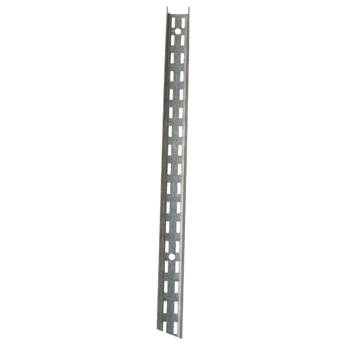 Fine John Sterling Fast-Mount 72 In. Galvanized Steel Double-Slot Shelf Standard Top-Quality