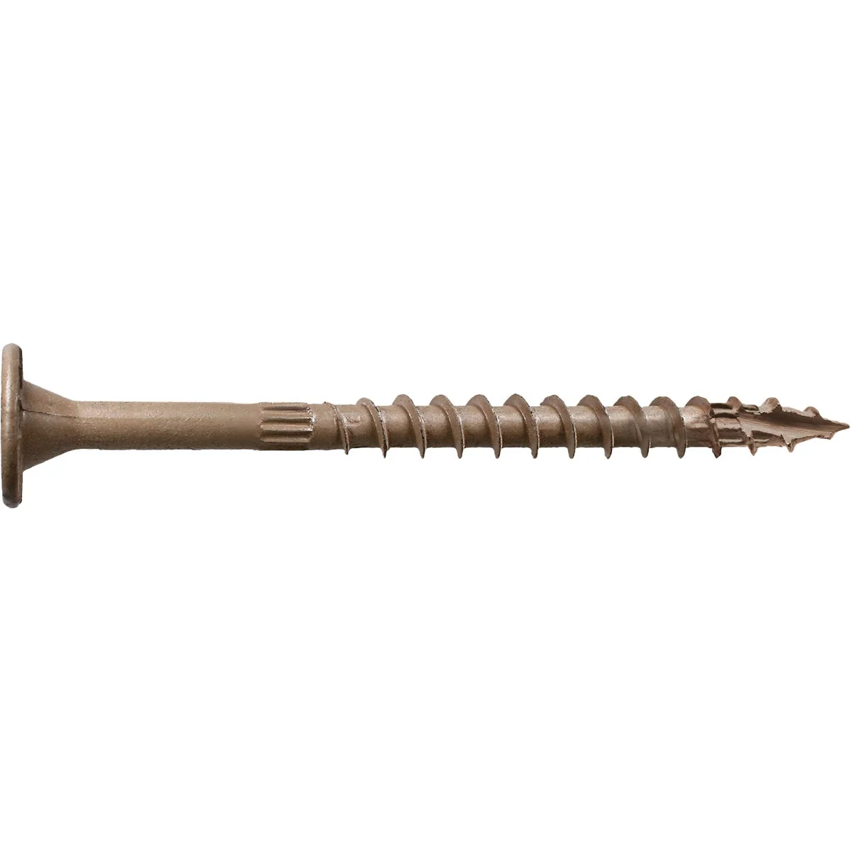 Solid Simpson Strong-Tie Strong-Drive SDWS Timber Exterior Grade 0.220 in. x 4 In. T40 Screw Verified