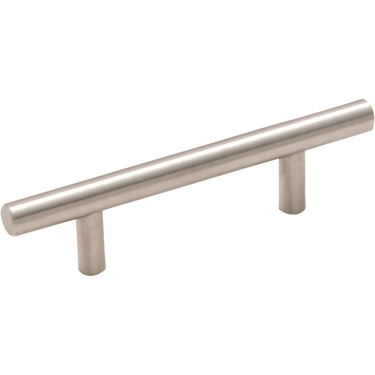 Prestigious Amerock Bar Pulls 3 In. Sterling Nickel Center-to-Center Pull 5-Pack Reliable