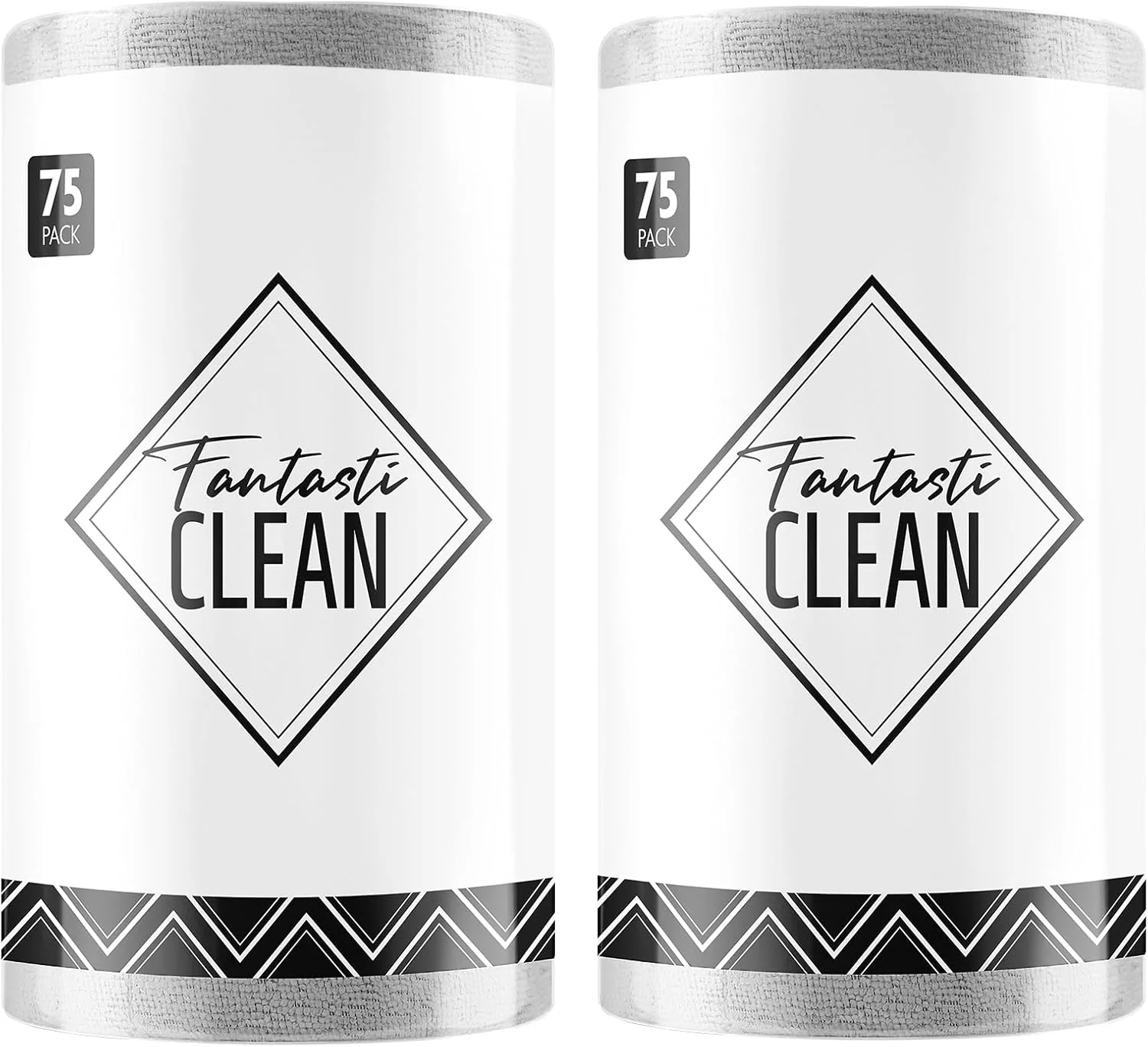 Premium Material lean Microfiber Cleaning Cloth Roll -150 Pack Tear Away Microfiber Towels 12 x 12 Reusable Washable Premium