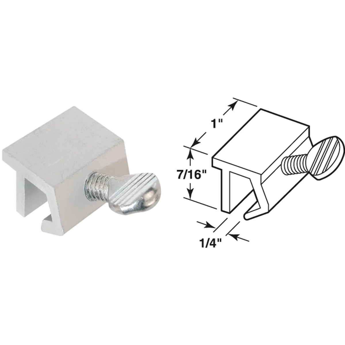 First-Class Defender Security Aluminum Heavy-Duty Sliding Window Lock 2 Count Effective