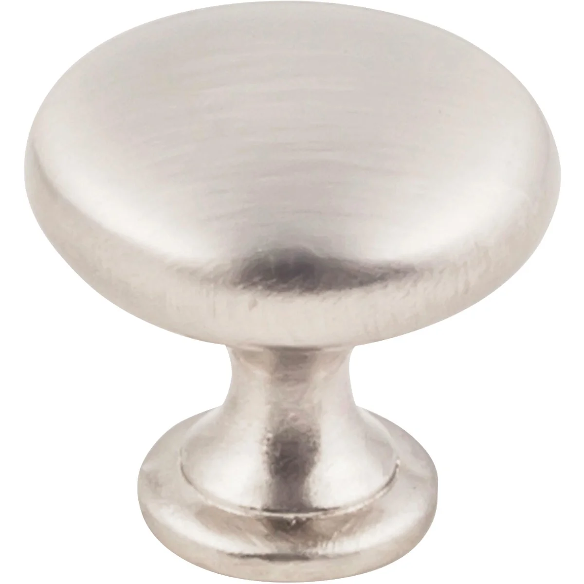 Long-Lasting KasaWare 1-3 16 In. Dia. Satin Nickel Cabinet Knob 4-Pack Functional