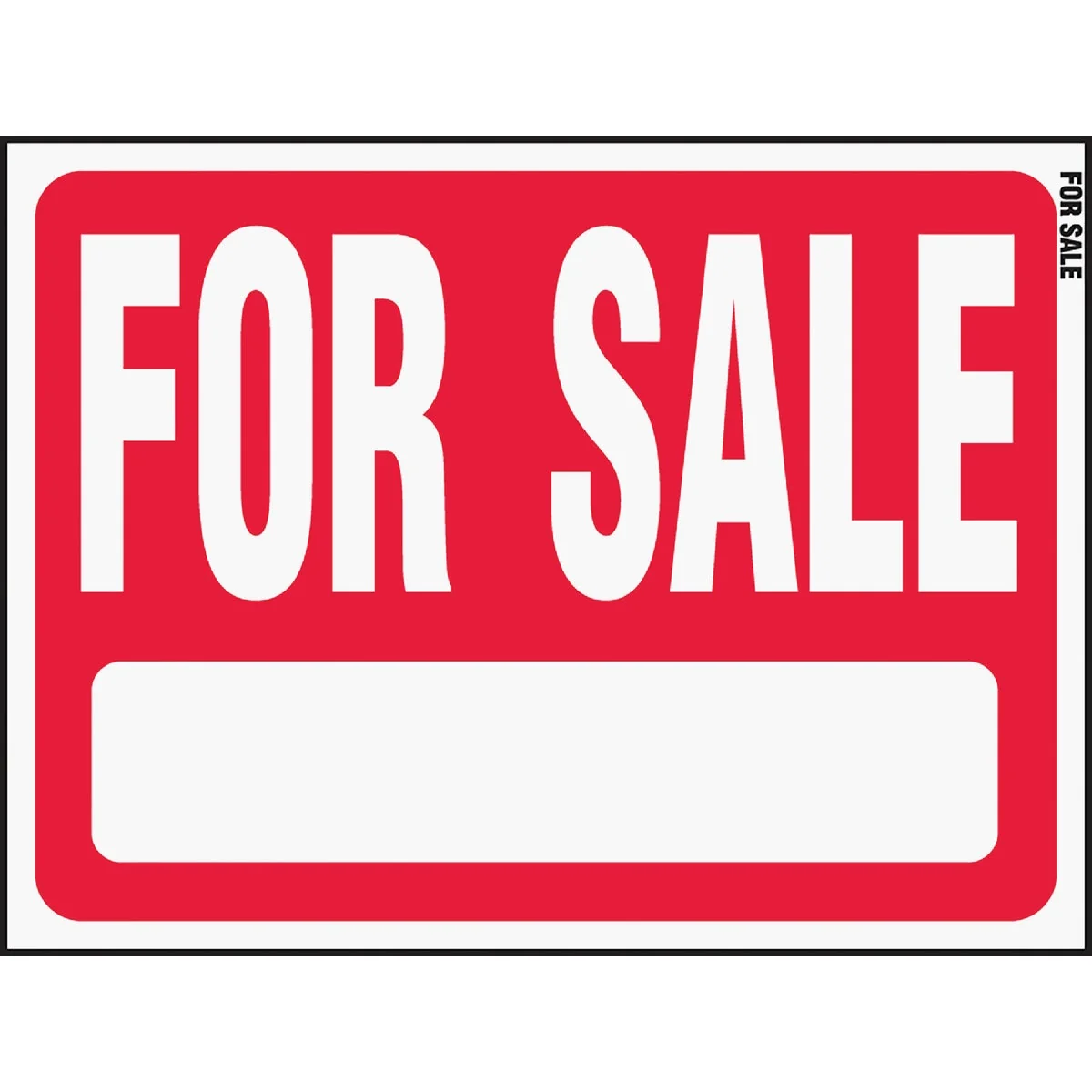 High-End Hy-Ko Plastic Sign For Solid
