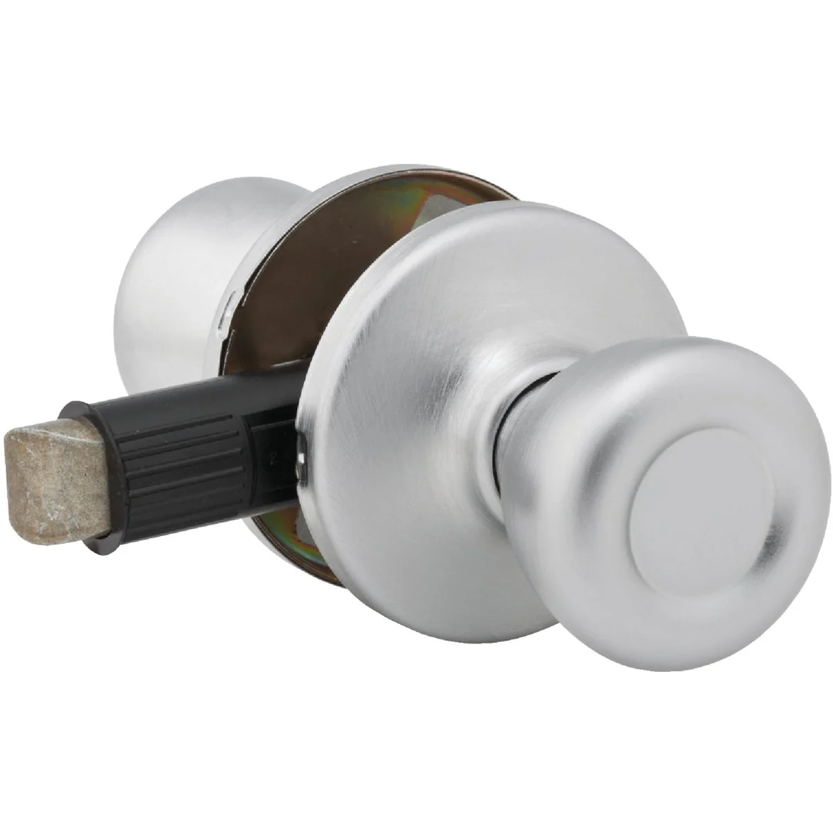 Enhanced Kwikset Satin Chrome Mobile Home Passage Lockset Practical