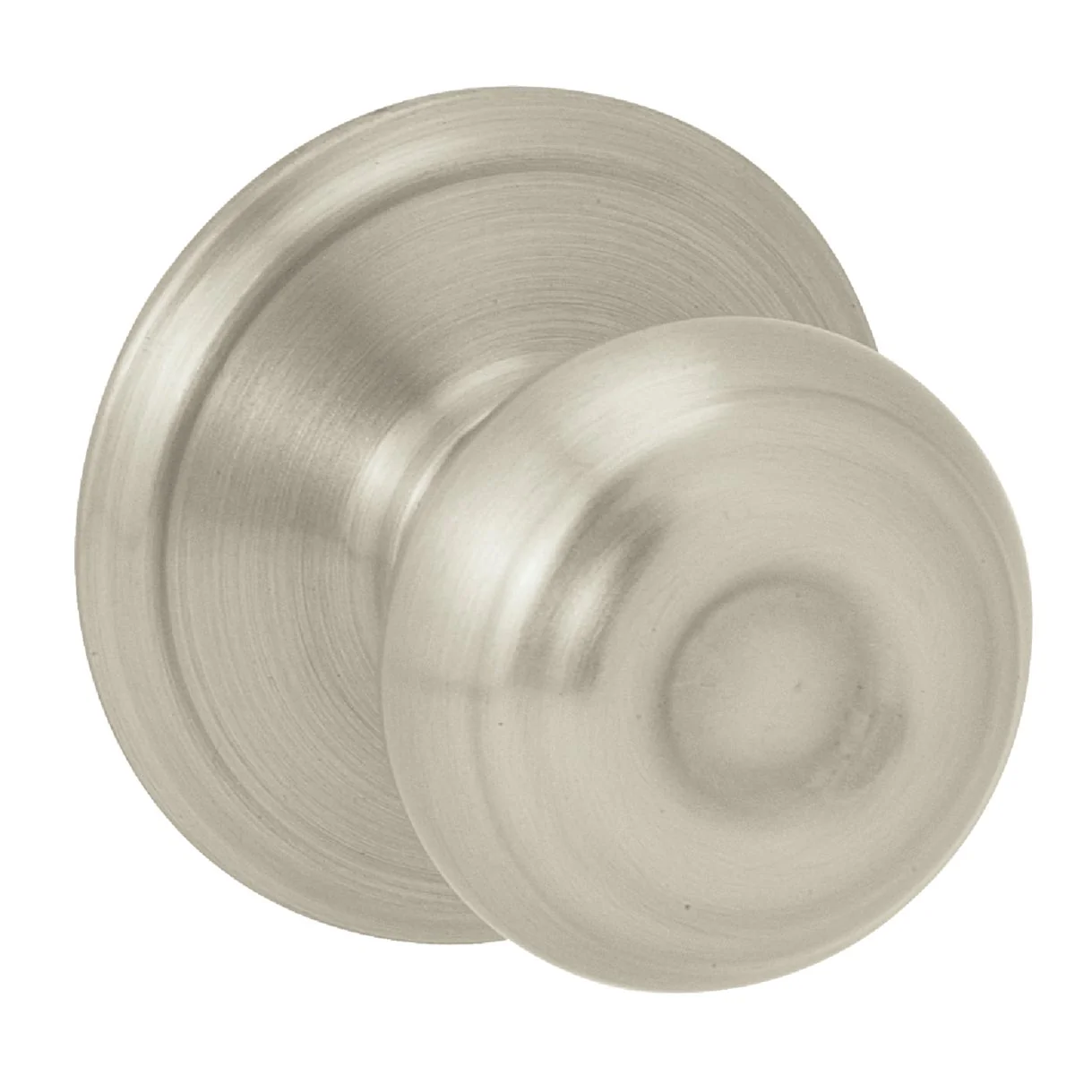 Practical Schlage Georgian Satin Nickel Hall Closet Door Knob Sophisticated