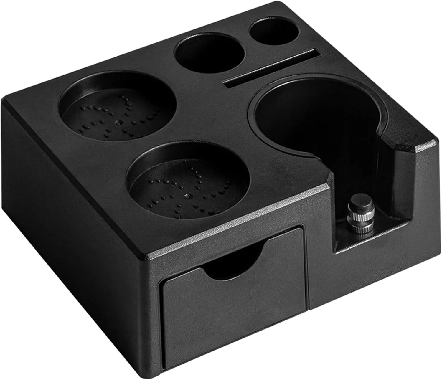 Proven Espresso Tamper Station Tamping Station Plastic Coffee Tamper Stand Portafilter Holder for 51mm54mm58mm Espresso Machine Accessories Consistent