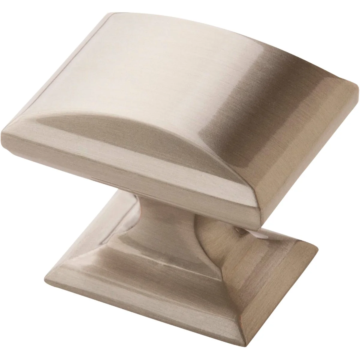 Functional Amerock Candler 1-1 4 In. Satin Nickel Cabinet Knob 5-Pack Optimized
