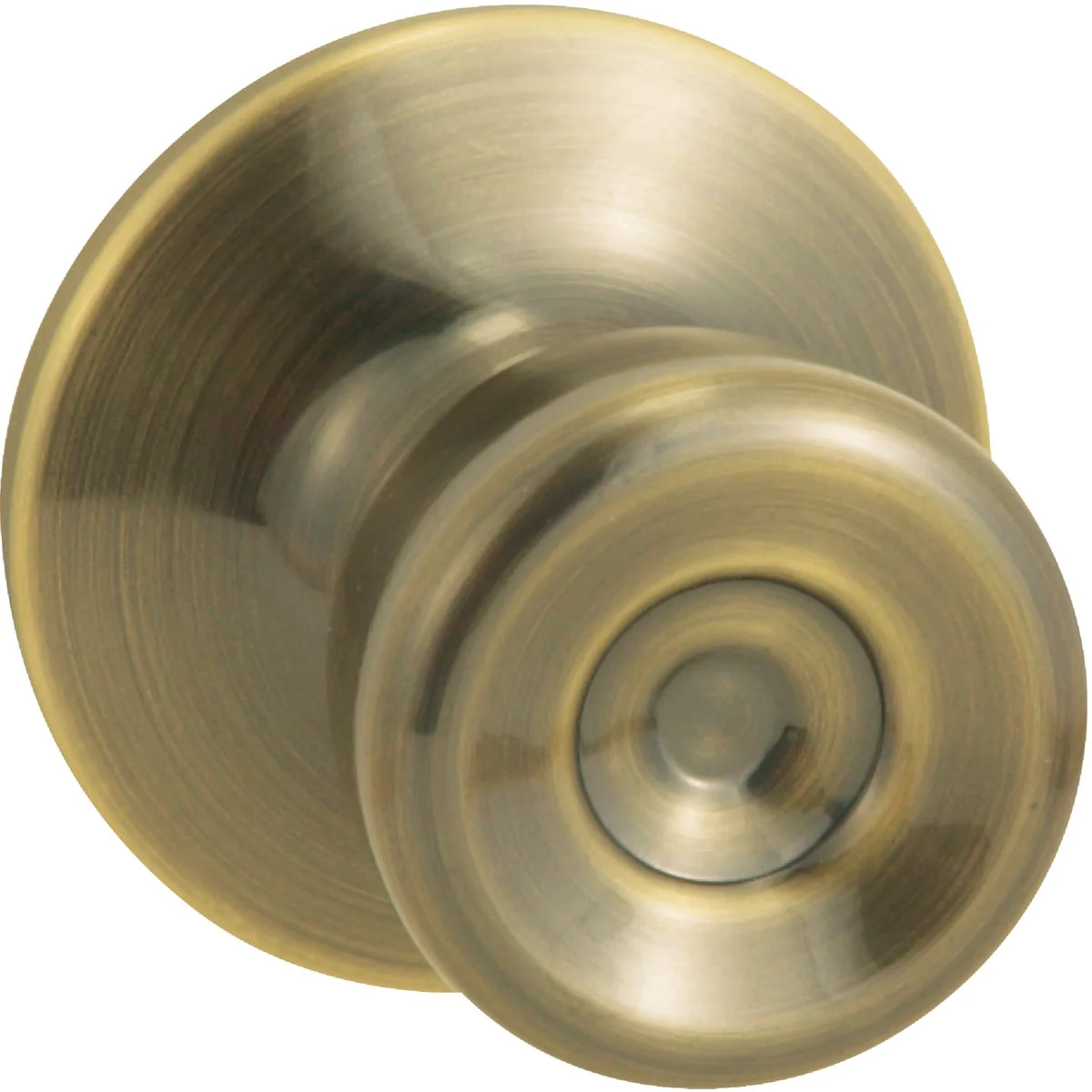 Next-Generation Steel Pro Antique Brass Hall Closet Door Knob Authentic