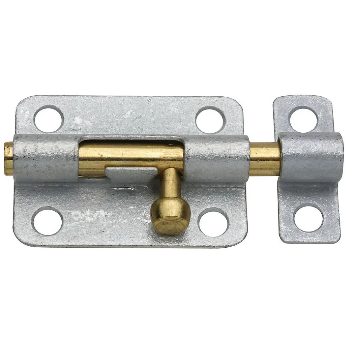 Trendy National 3 In. Galvanized Steel Door Barrel Bolt Sophisticated
