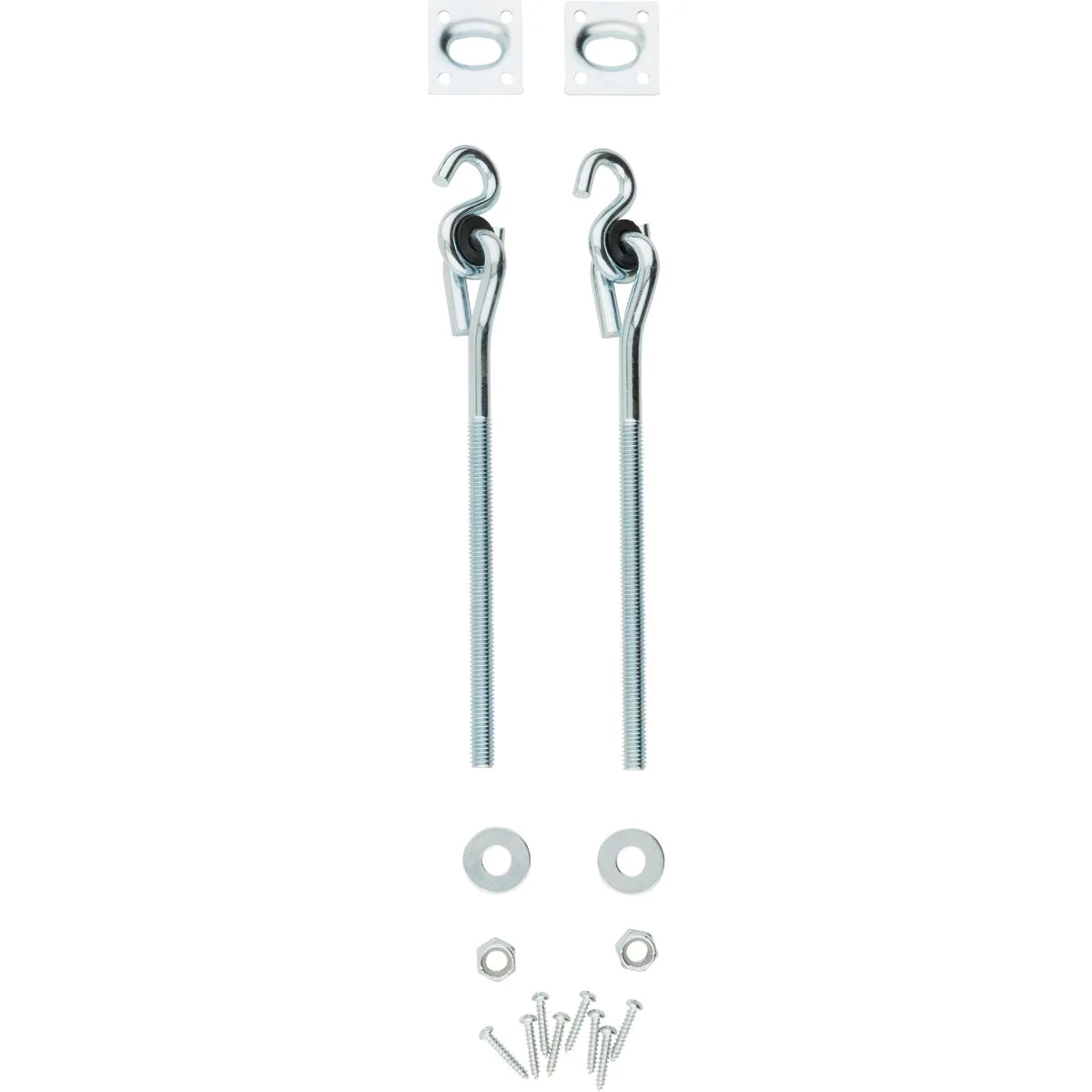 Trendy National Zinc Plated with WeatherGuard Steel Bolt Swing Hanger Kit 2-Pack Verified