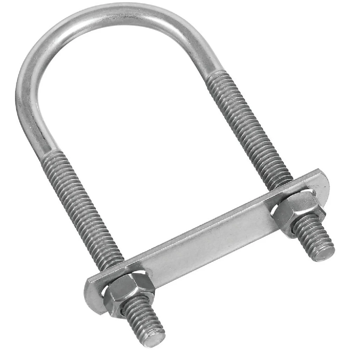 Luxury National 5 16 In. x 1-3 4 In. x 4-1 4 In. Stainless Steel Round U Bolt Trendy