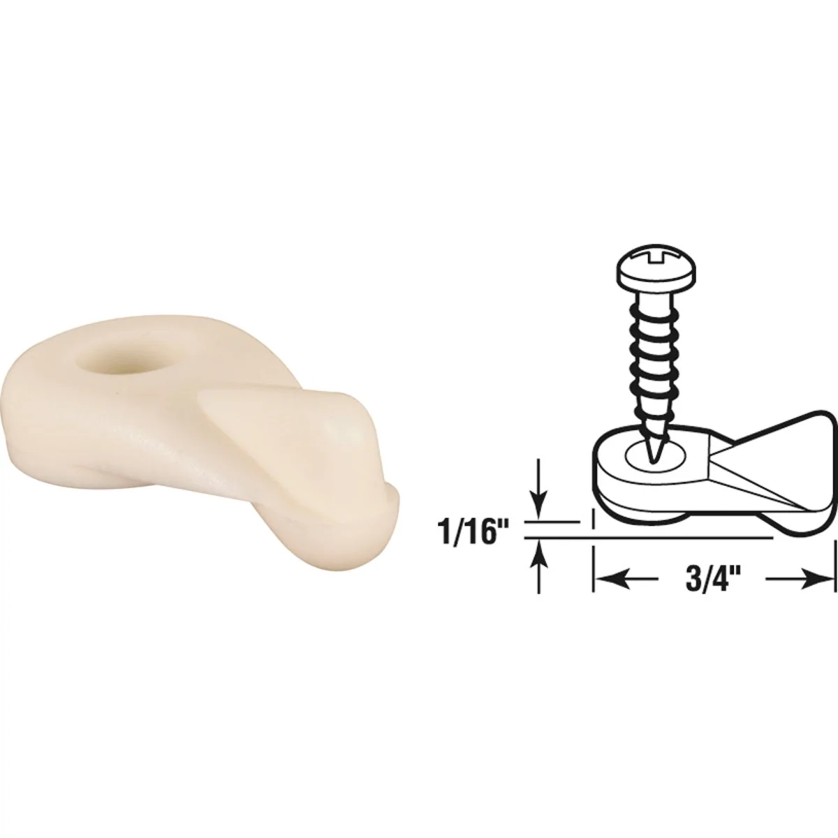Practical Prime-Line Flush Panel Clips 8 Count Breathable