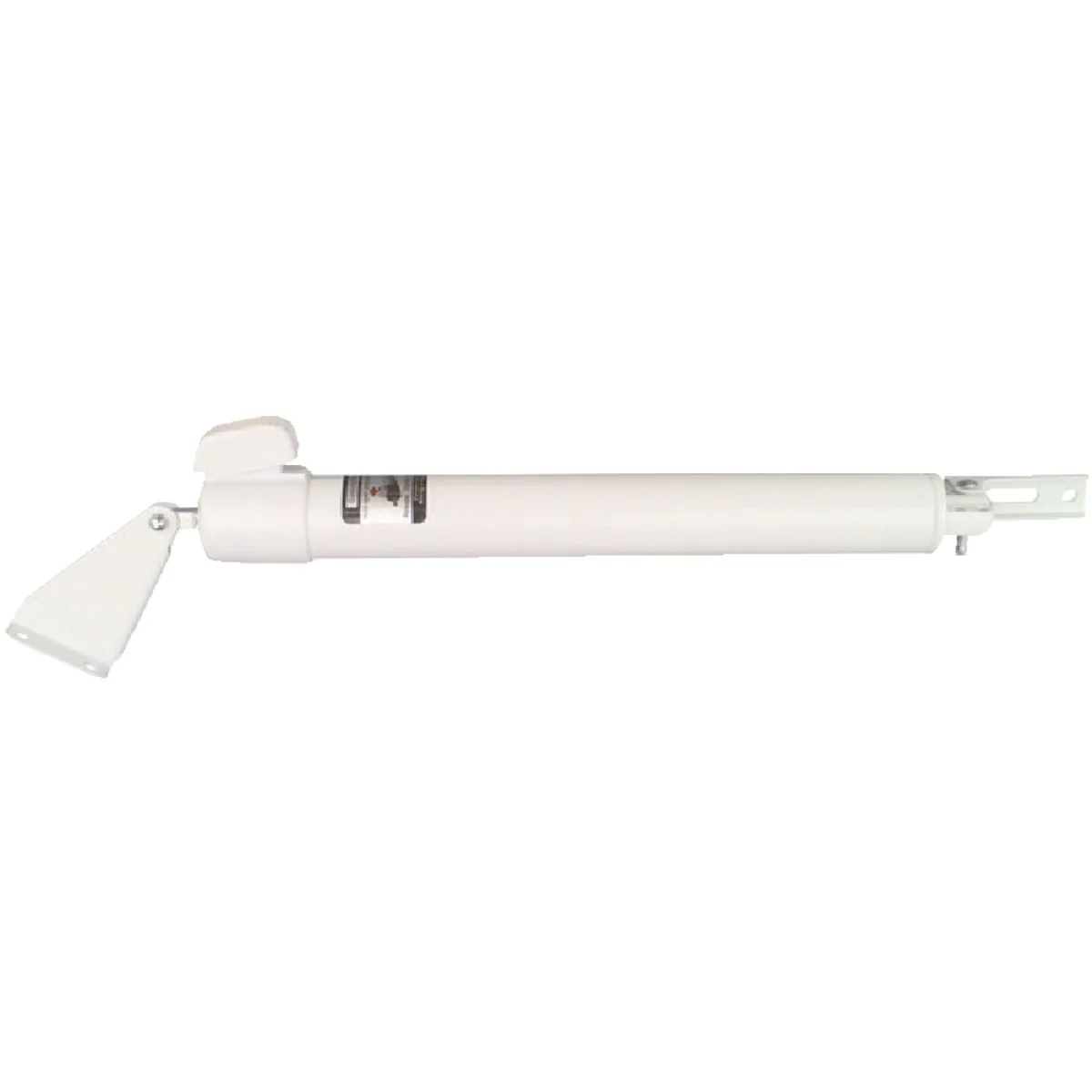 Convenient National White Touch'N Hold Smooth Screen Door Closer Superior
