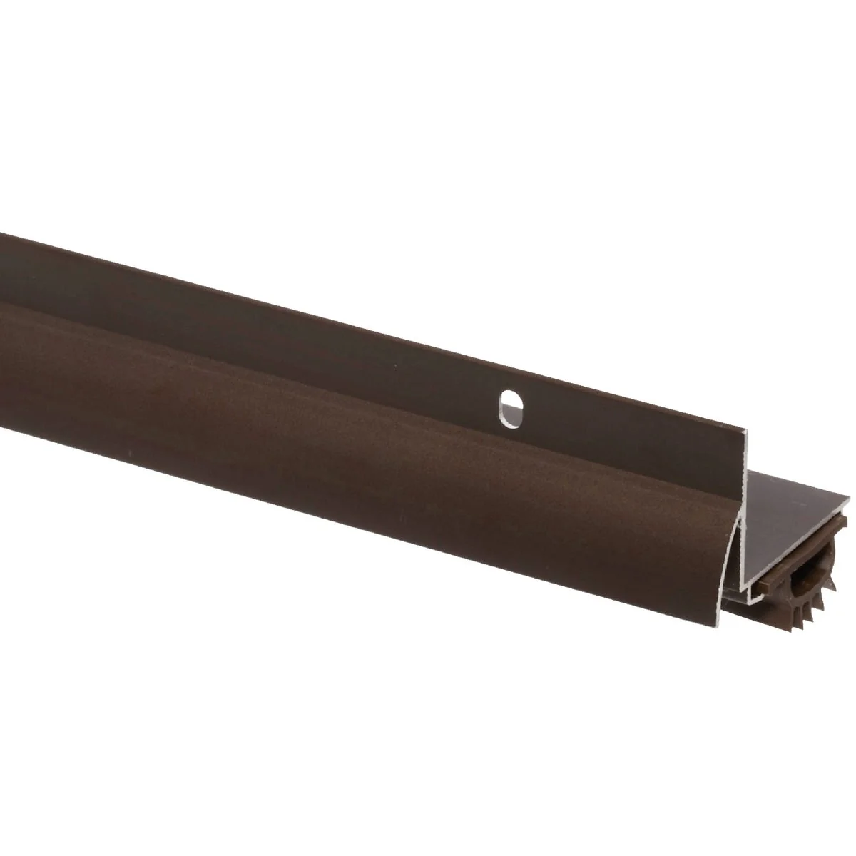Natural Do it 1.75 In. W. x 1.25 In. H. x 36 In. L. Bronze Aluminum L-Shaped Door Bottom with Drip Cap Trendy