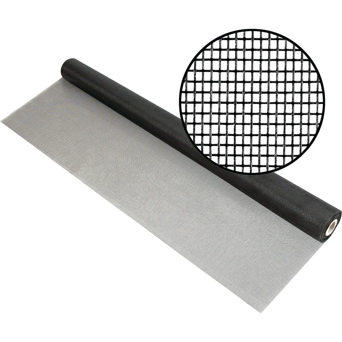 Clean Phifer 36 In. x 100 Ft. Charcoal Premium Polyester Mesh Screen Cloth Environmentally Friendly