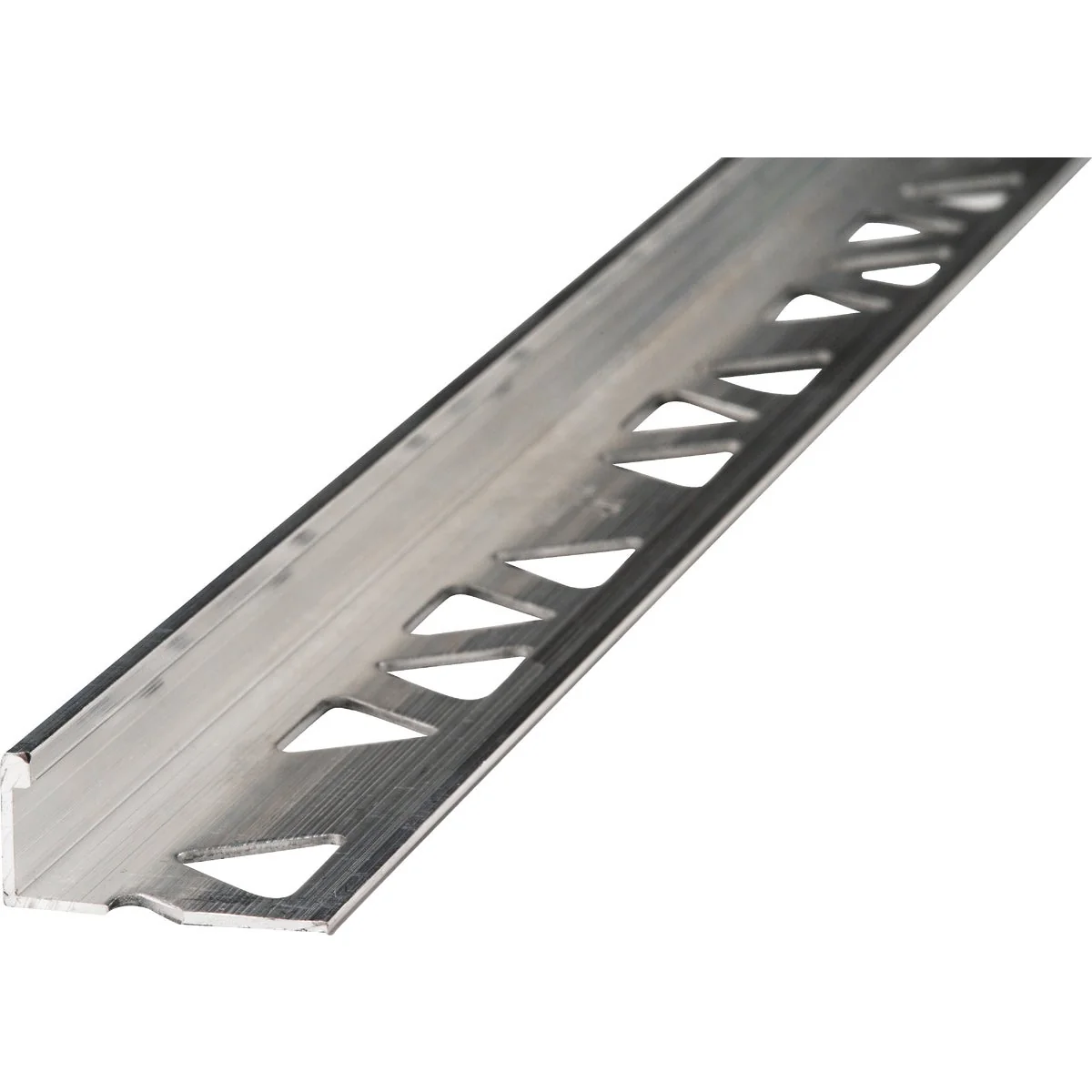 Environmentally Friendly M-D Building Products 1 2 In. x 8 Ft. Mill Aluminum L-Shape Ceramic Tile Edging Artisan