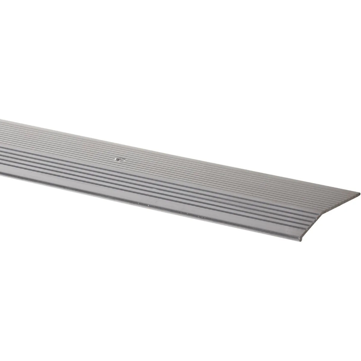 Traditional Do it Satin Silver Fluted 2 In. x 3 Ft. Aluminum Carpet Trim Bar Extra Wide Healthy
