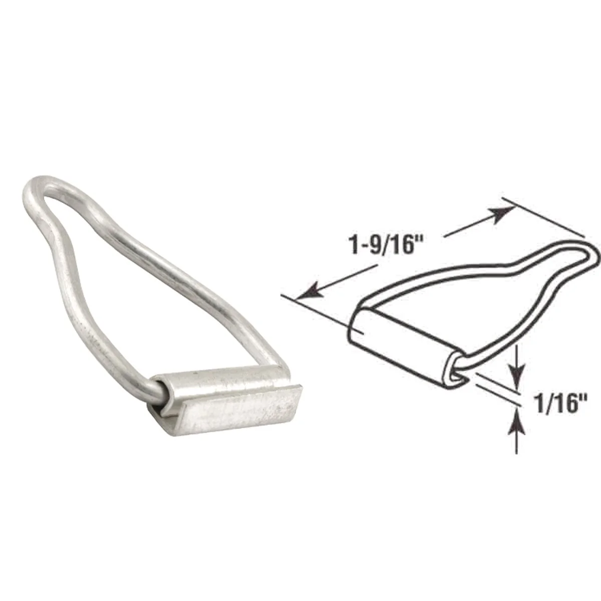 Fast Prime-Line Spline Channel Bail Latch 25-Pack Versatile