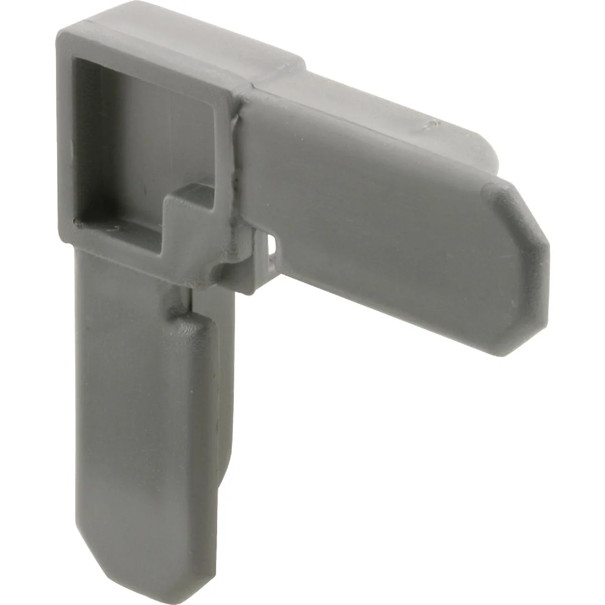 Stylish Prime-Line 3 4 In. x 3 8 In. Gray Plastic Screen Frame Corner 100-Count Powerful