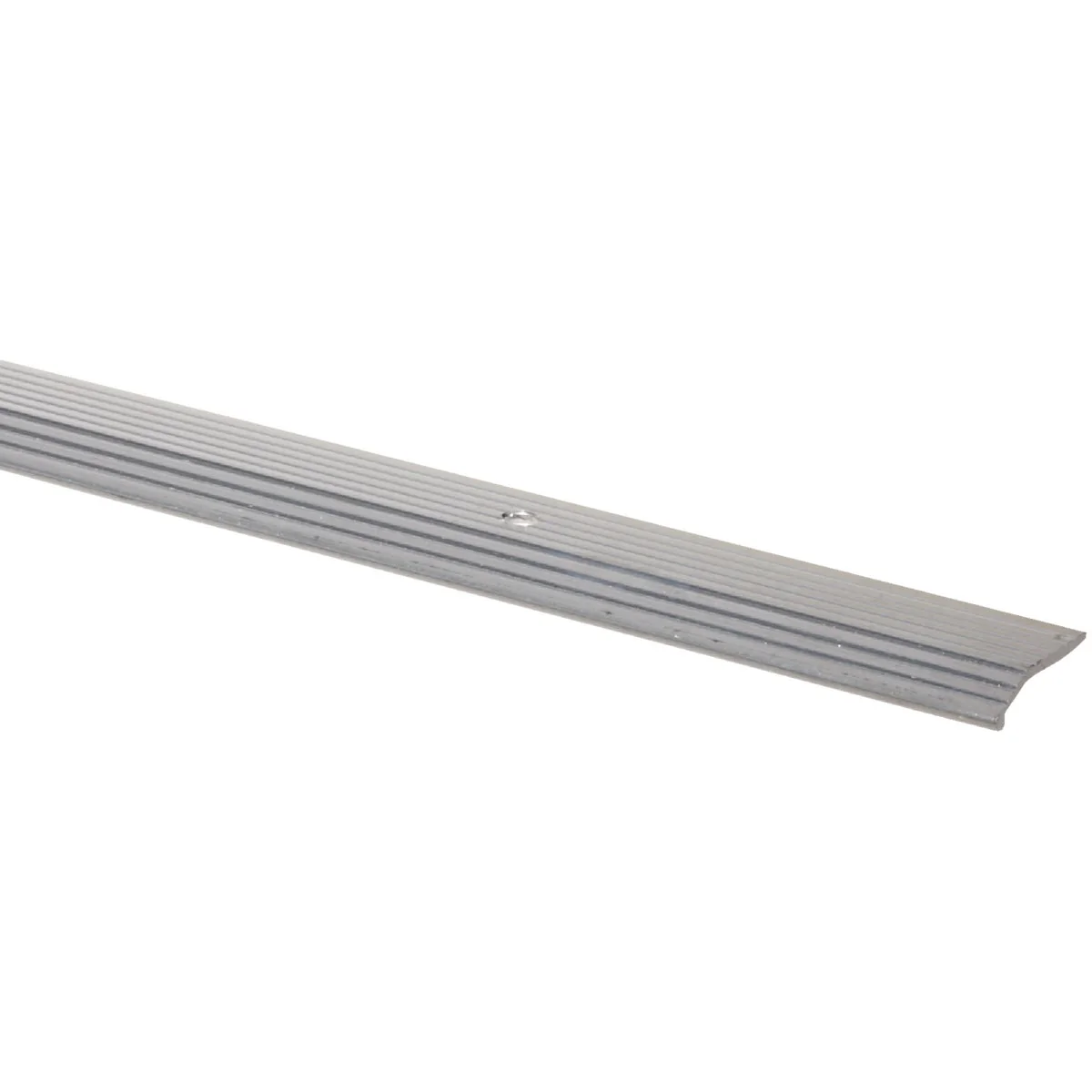 Reliable M-D Satin Silver Fluted 7 8 In. x 3 Ft. Aluminum Carpet Trim Bar Flexible