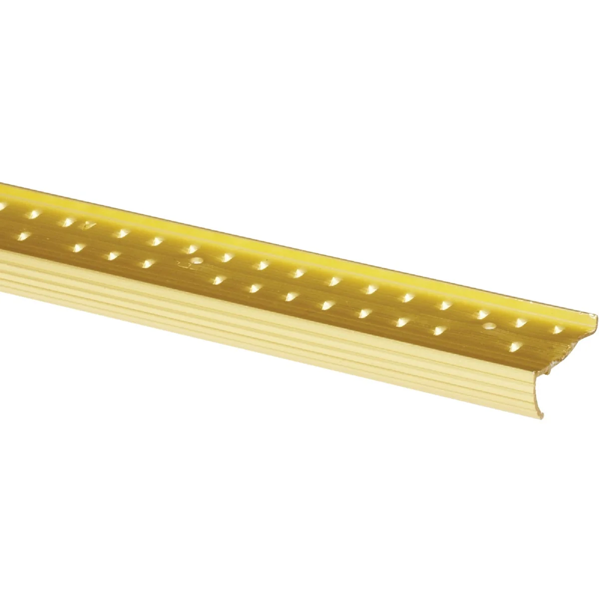 Organic M-D Satin Brass 1-3 8 In. x 6 Ft. Aluminum Carpet Gripper Responsible